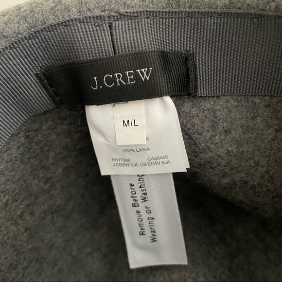 J. Crew Wool Fedora w/ Grosgrain Ribbon - Picture 4 of 5